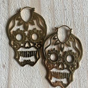 Tawapa yellow gold sugar skull